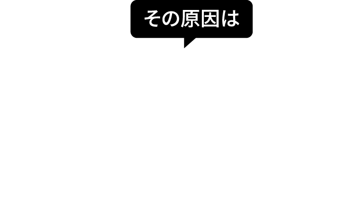 その原因は国の支援が少なすぎる